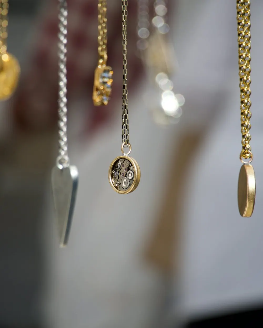 Long Charm Necklace