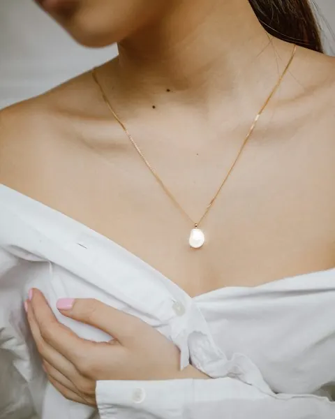 Pearl Drop Necklace
